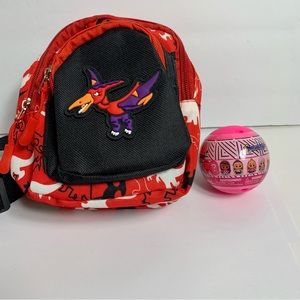 Barbie Mashems & mini kids Dino backpack.